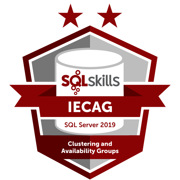 SQLSkills IECAG 2019